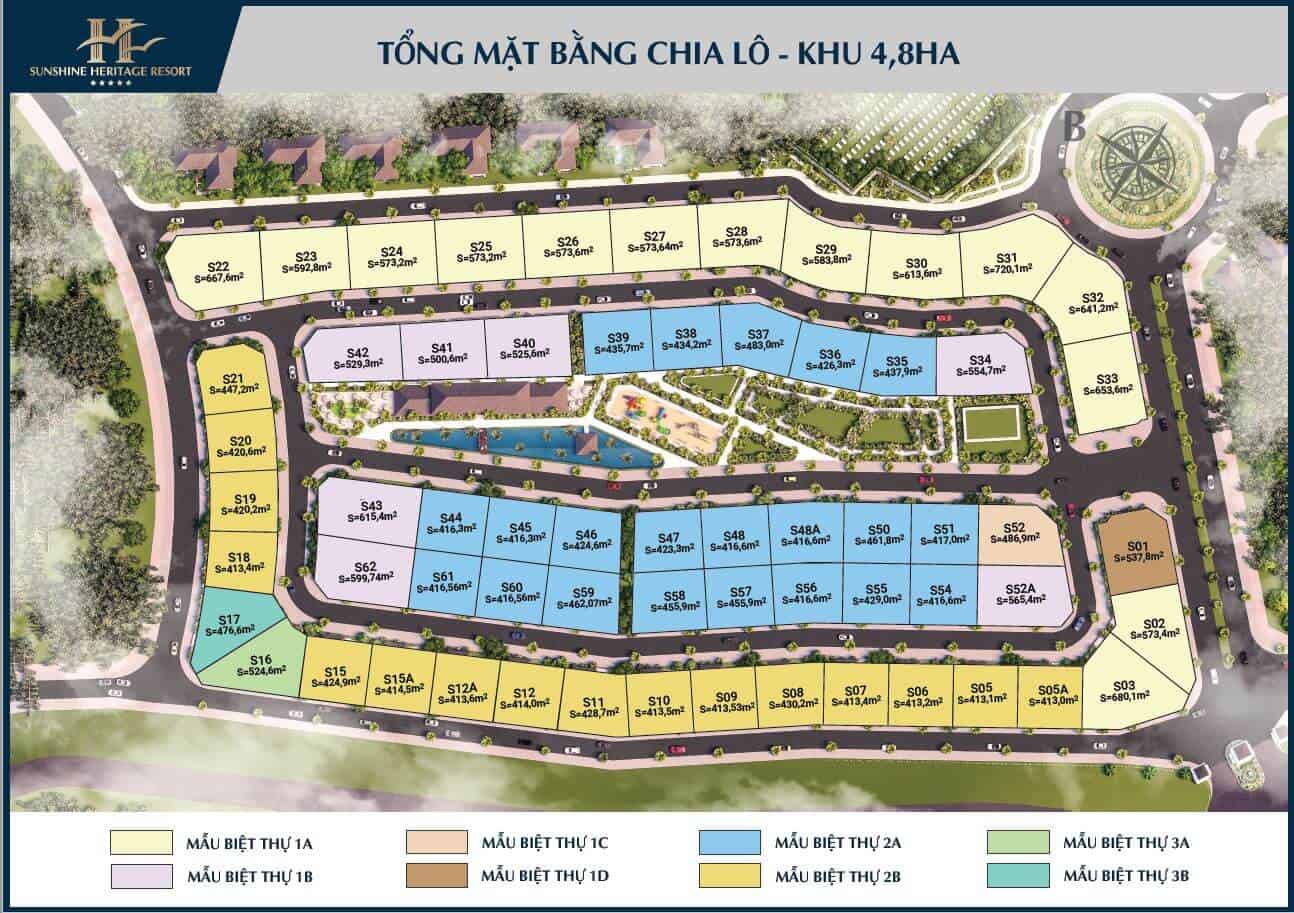 mặt bằng dự án noble Rivera phúc thọ hà nội
