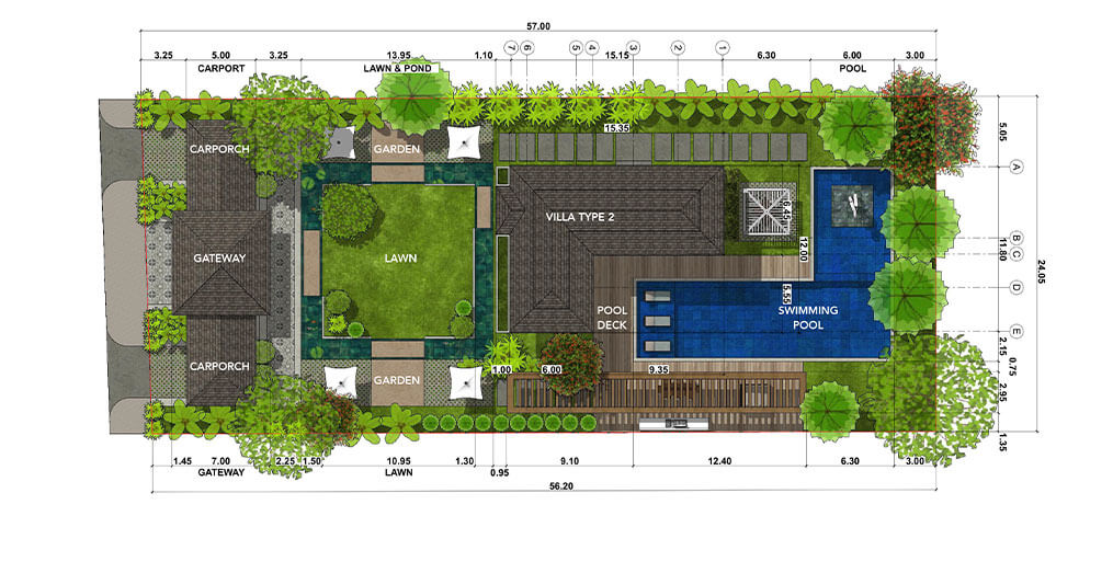 thiết kế biệt thự Noble Rivera phúc thọ